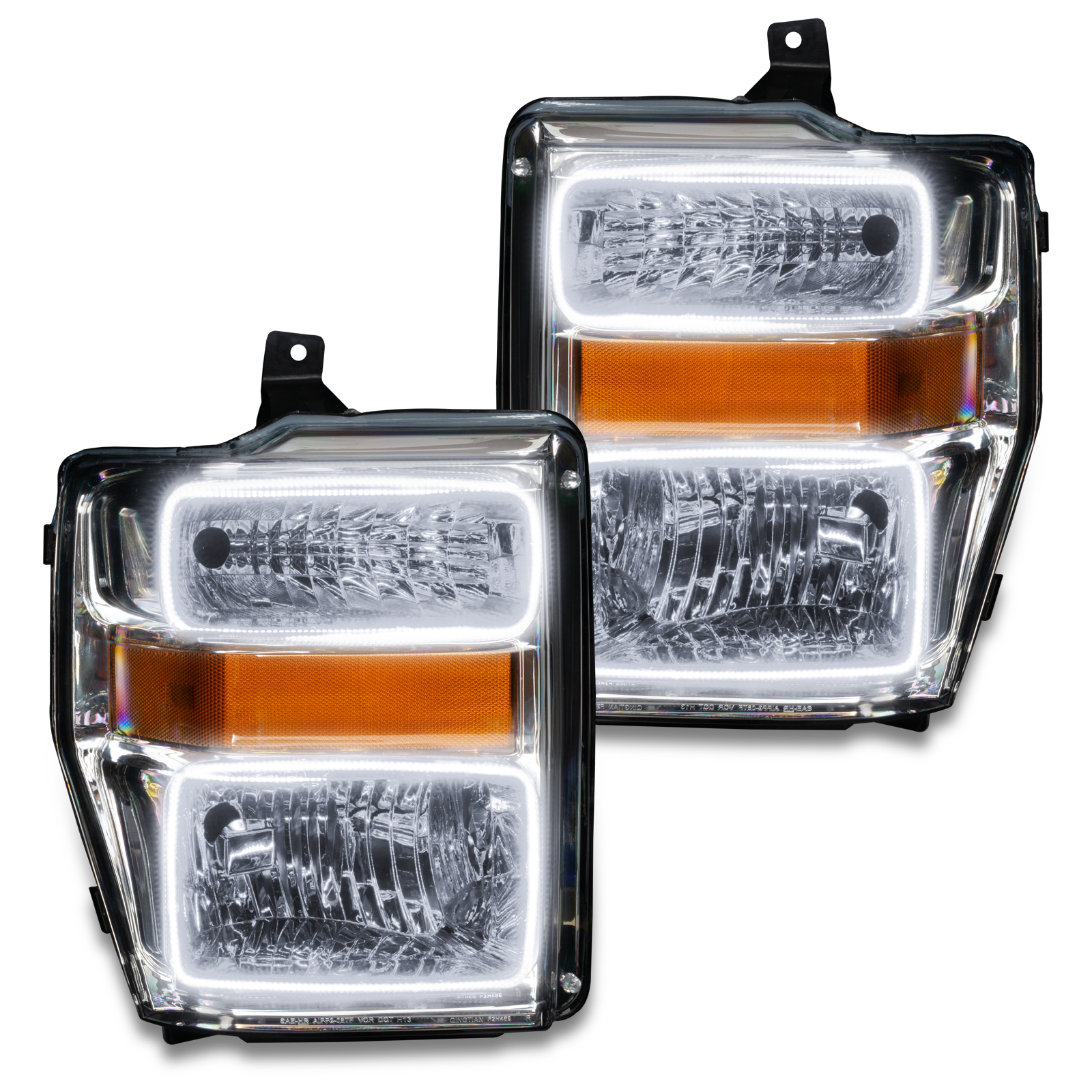 7189-001 - 2008-2010 Ford F250/350 LED HL - Chrome